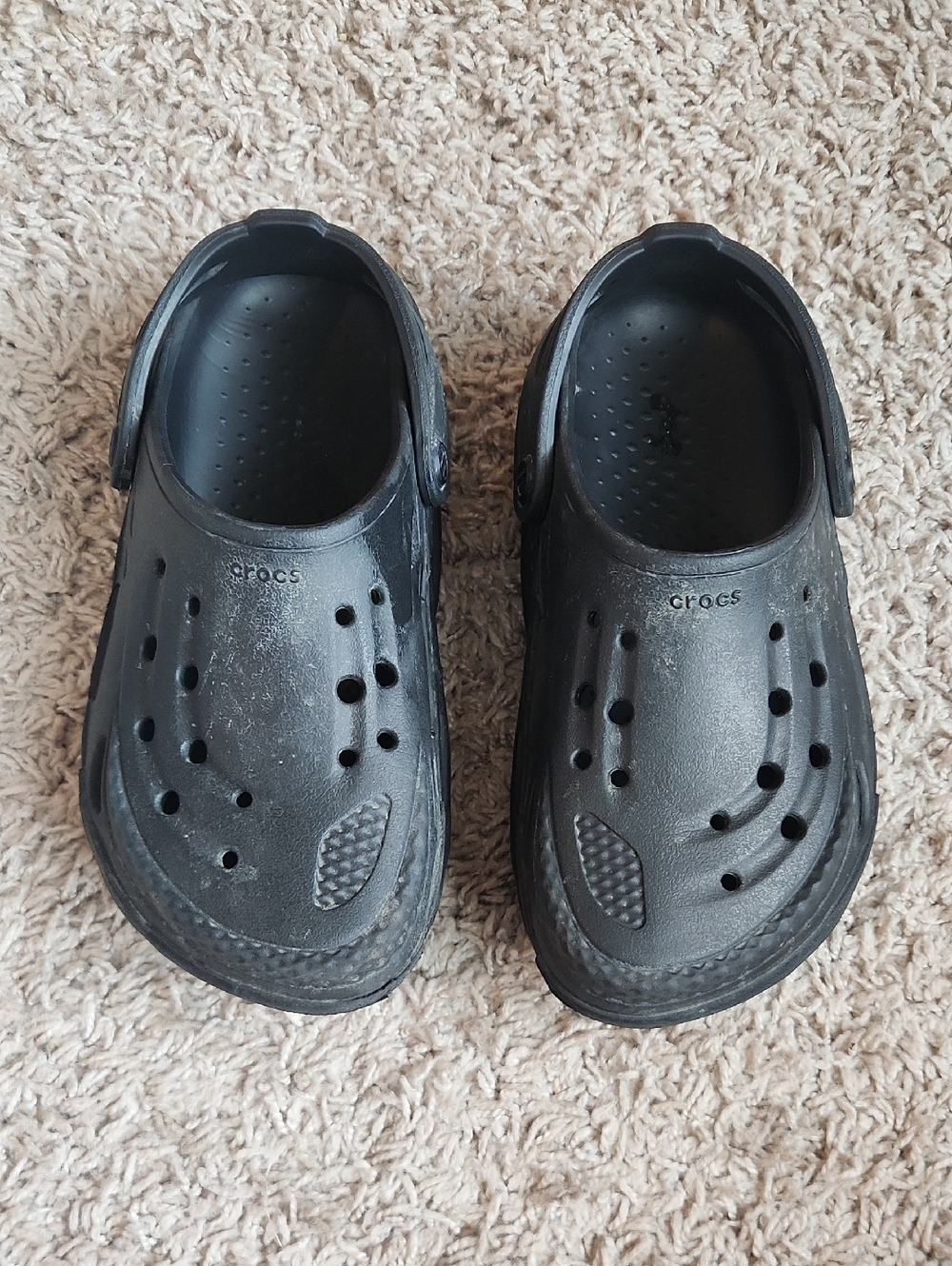 Kids Black Crocs